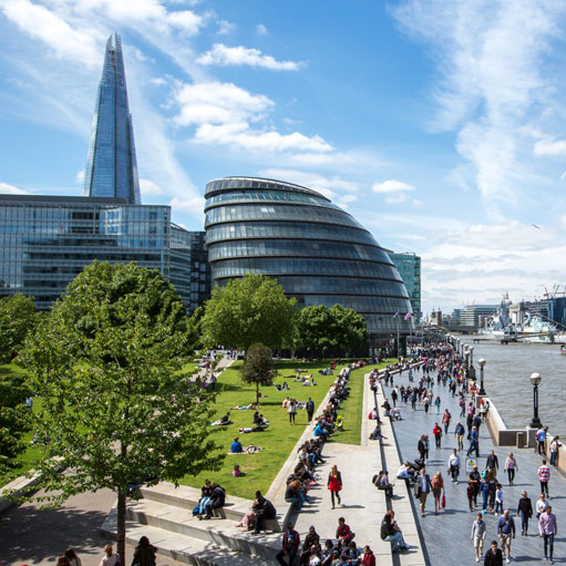 Southwark Riverside walk