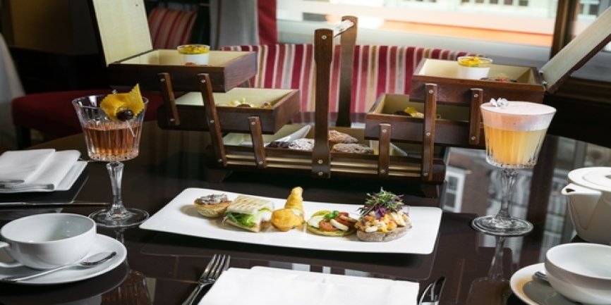 Residents of Westminster properties often pop into The Cavendish hotel for afternoon tea