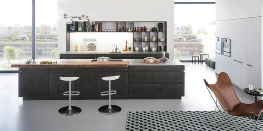 Concrete is the preferred luxury interior finish used by builders in contemporary London properties 