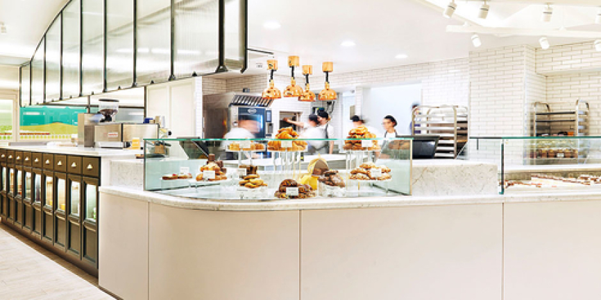 Ansel's bakery is a popular hotspot for residents of the surrounding London properties