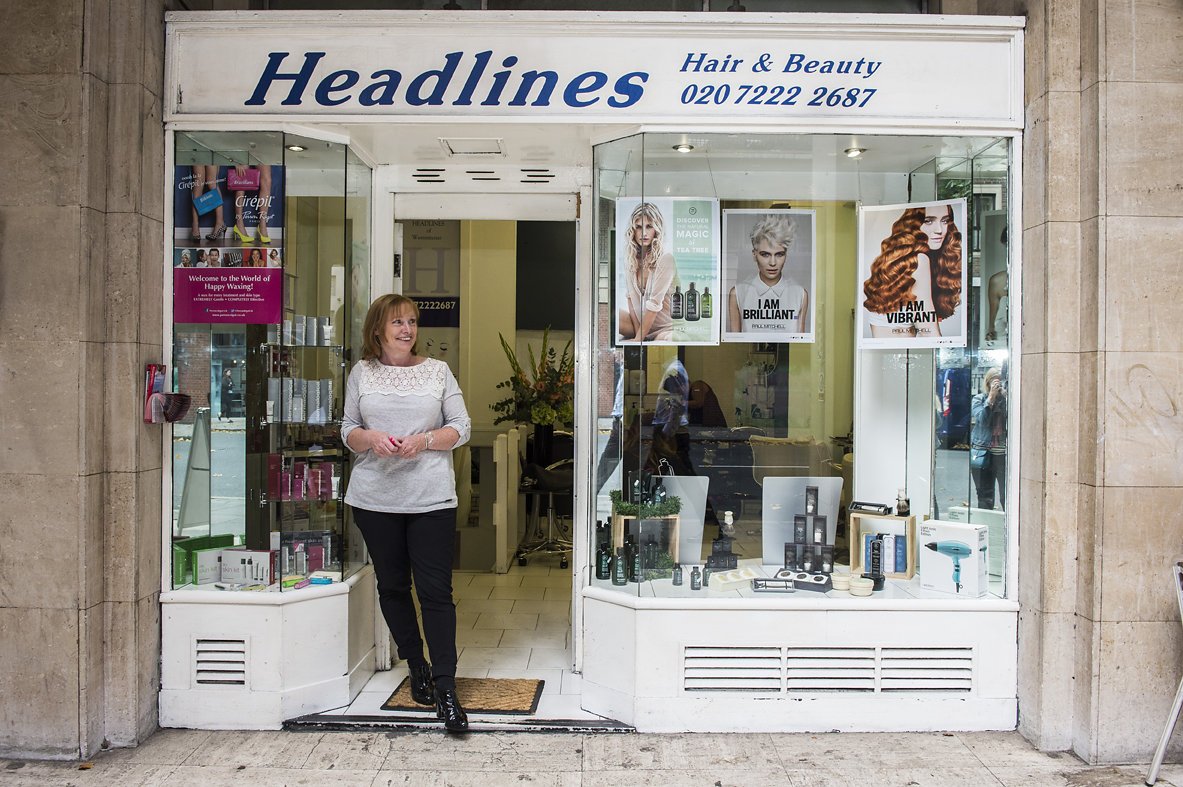 headlines store front ann - Daniel Cobb - Locally grown